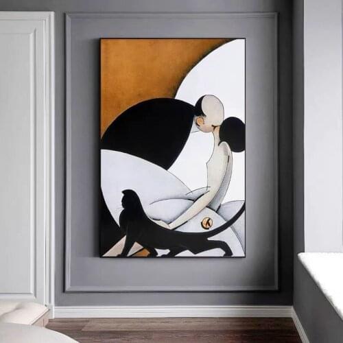 Large 100% Hand Painted Handmade Abstract Oil Paintings Canvas Modern Wall Pictures For Living Room Home Decoration No Frame