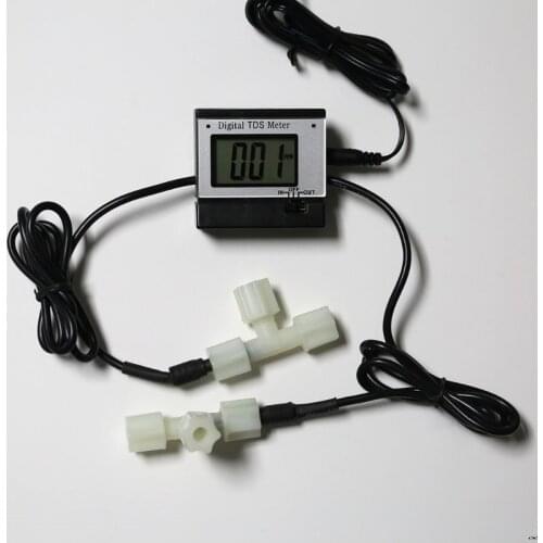 Digital TDS Meter 0-1999PPM Water Quality Monitor Tester Dual Way High Level Probe 1mg/L PPM Accuracy +/-2