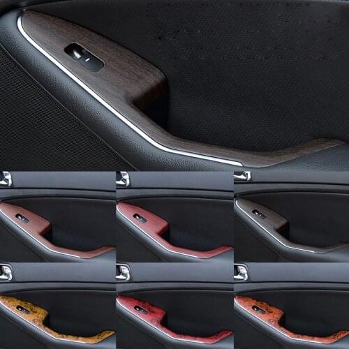 Decoration Sticker Car Interior Wooden Texture Wrap Decal Sheet Long Lasting Waterproof Film