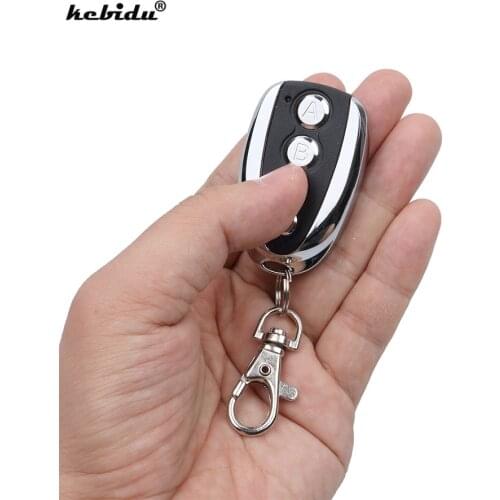 KebiduUniversal Auto Copy Remote Control 4 Button Copy Controller 433.92 MHz Gate Duplicator Cloning for Remote Key Mini Car Key
