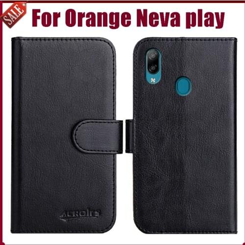 Hot! Orange Neva play Case 6.3" Fashion 6 Colors Flip Soft Leather Wallet Protective Cover For Orange Neva play Case Phone Bag