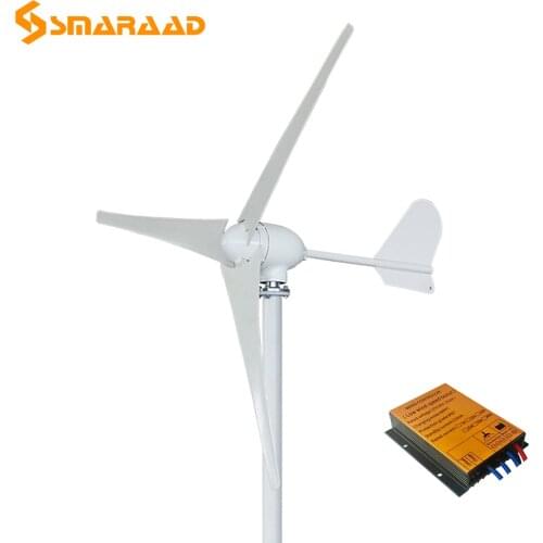 Best Selling Wind Generator 600W Wind Turbine with 3/5 PCS Blades With Wind Generator Charge Controller For Marine and Land