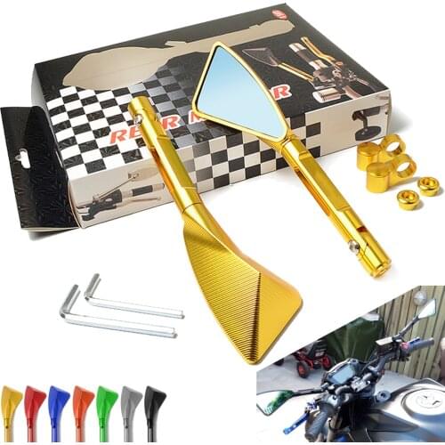 Motorcycle Mirror Rearview Rear View Side Mirrors Motorbike For KYMCO AK550 XCITING 250 300 350 400 400S 500 DownTown 125 300i