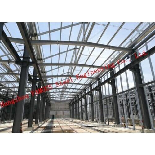 Huge Span Hot Dip Galvanized Pipe Truss Project Industrial Steel Buildings EPC Project General Contractor