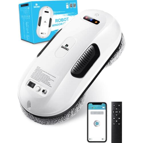 SDARISB Robot Window Cleaner Strong Suction Window Washer Anti-falling Window Cleaning Robot Remote Control Intelligent Magnet