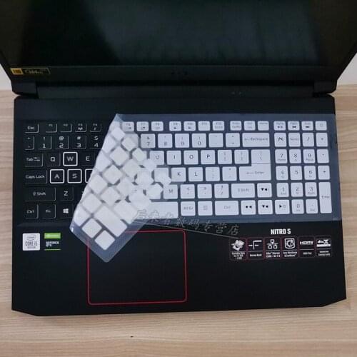 Silicone Laptop Keyboard Cover skin Protector for Acer Nitro 5 AN515-54 AN515-55 AN515-44 AN517-51 AN517-52 AN715-51