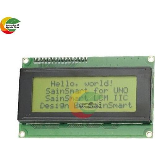 Blue Yellow Green Backlight LCD Module Display Monitor LCD2004 2004 20*4 20X4 DC 3.3V/5V Character Screen Board