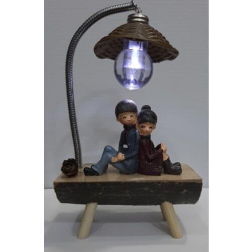 Valentine lighted table lamp Biblolu FN-10B Gift,love,friendship,celebration,fun,Joke, Cute, ships from Turkey