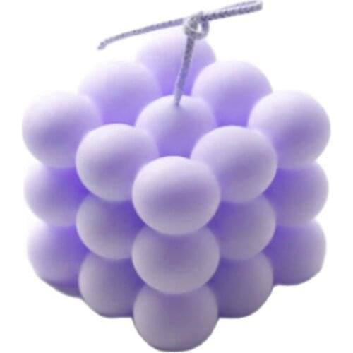 DIY Wax Mould Mousse Cake Ice Molds 3D Mini Rubiks Cube Aromatherapy Candle Silicone Mold Aromatherapy Candle Soap Form m145