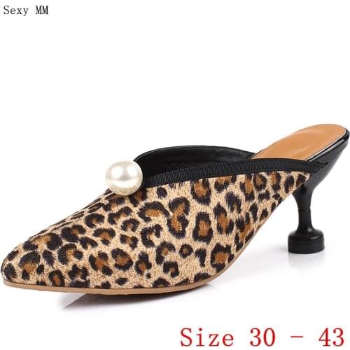 Pumps Women Oxfords Career Slingbacks Shoes Stiletto High Heels Woman High Heel Shoes Small Plus Size 30 31 32 33 - 40 41 42 43
