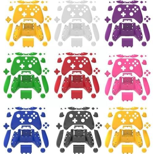 1pc For Microsoft One Slim Cases Custom Matte Replacement Gaming Buttons Controllers With Gamepad For Wireless Shell Shell S9S0