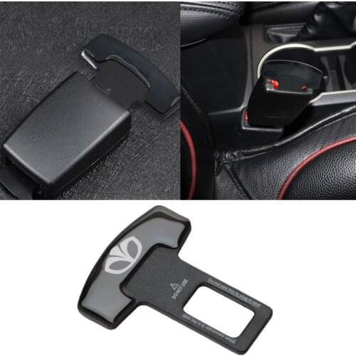 1pcs Metal Car Interior Seat Belt Clip Safety Belt Plug For Daewoo Matiz Nexia Lanos Kalos Gentra Nubira Espero