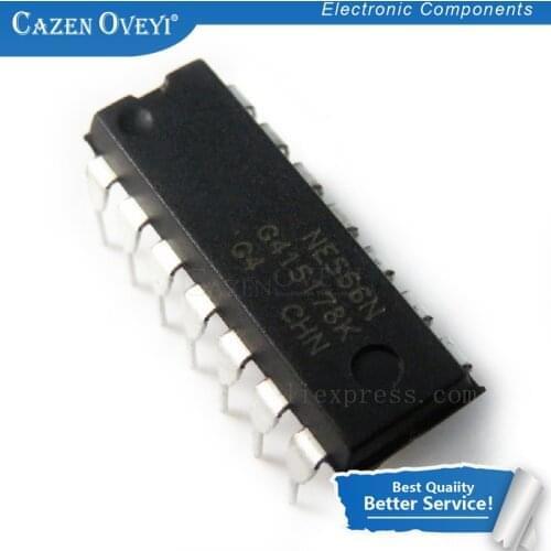 10pcs/lot NE556N DIP-14 NE556 In Stock