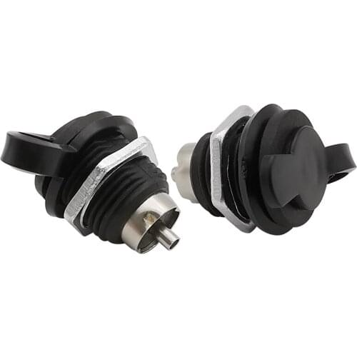 5Pieces DC-022D 5.5x2.1mm DC Power Female Jack Connector With Nut Panel Mount DC Power Socket Charging Adaptor DC-022D 5.5*2.1mm