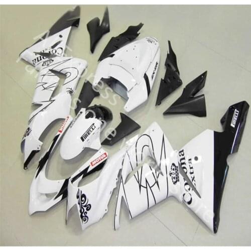 White black ABS Fairing Kit For KAWASAKI NINJA ZX-10R 04-05 ZX10R ZX 10R 10 R 04 05 2004 2005 2004-2005 Fairing