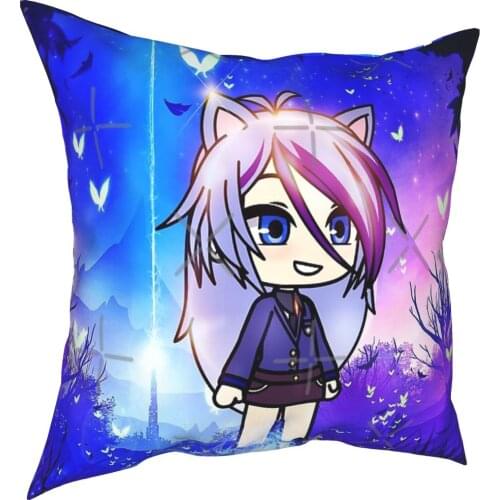 Gacha Life In The Magic Forest Pillow Case Cover White Pillow Case Vasse Decoration Pilow Case