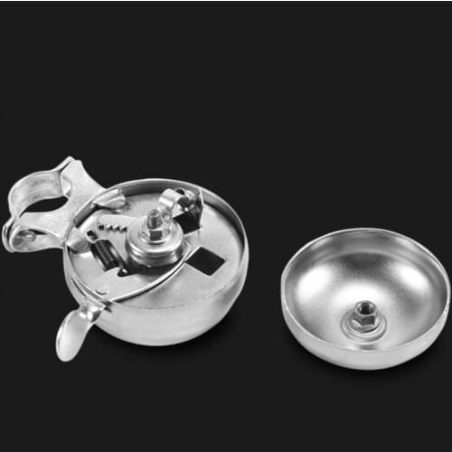 Double-sided Metal Bicycle Bell Vintage Bike Handlebar Safety Alarm Retro Horn Dropship
