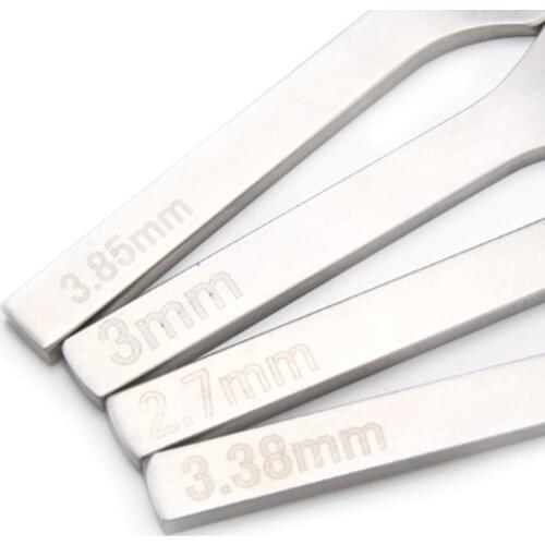 Leather Craft Tool 2.7/3.0/3.38/ 3.85 mm Prong Lacing Stitching Punch Hole E56C