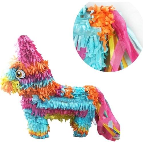 2pcs Special-Shaped Candy Box Birthday Party Candy Storage Box Pinata Flamingo ChildrenS Birthday Party Toy Game Props