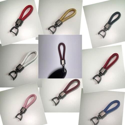 Leather Zinc Alloy Car Key Rings Keychain Key Chain For FAW BESTUNE T33 T55 T77 T99 B70 2019-2022 car accessories