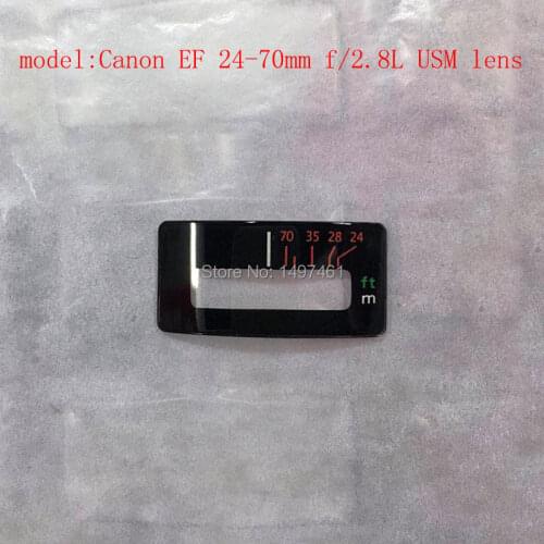 New external Scale Window Cover repair parts For Canon EF 24-70mm f/2.8L USM 1st lens