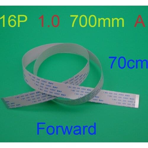 New FFC FPC flat flexible cable 1.0mm pitch 16 pin 16pin Forward Length 700mm Width 17mm Ribbon Flex Cable