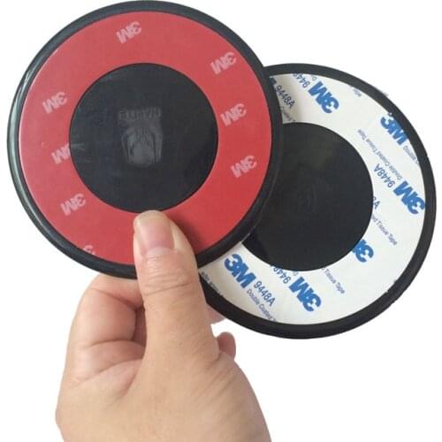 Circle 108mm Large 3m Adhesive Sticky Pad for Car DVR/GPS/Mobile Phone Dashboard Suction Mount Holder Adhesive Mounting Disk