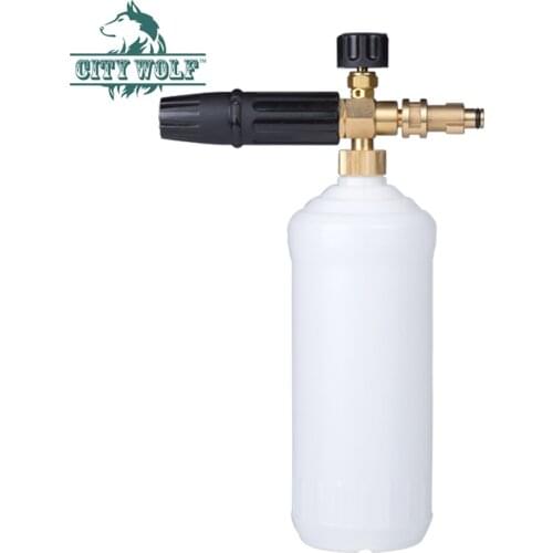 Car washer brass snow foam nozzle soap sprayer for Patriot GT125GT130GT140GT150GT160 Bosch old high pressure washer accessories