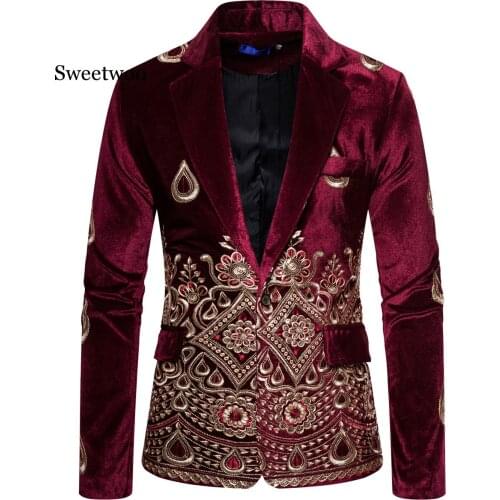 Мужские свадебные пиджаки SWEETWOO China At AliExpress
