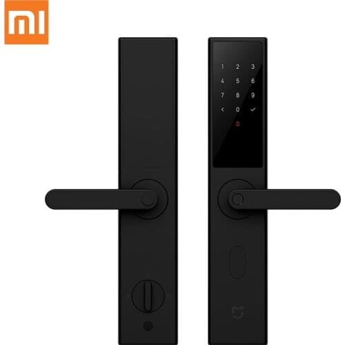 Xiaomi Mijia Smart Door Lock Youth Edition Smart lock Fingerprint Password Bluetooth Unlock Detect Alarm Work with Mi Home App