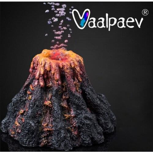 Volcanic Simulation Resin Micro Landscaping Crafts For Fish Tank Hiding House Toys Kids Pets Decoration DIY Rock Action Figure