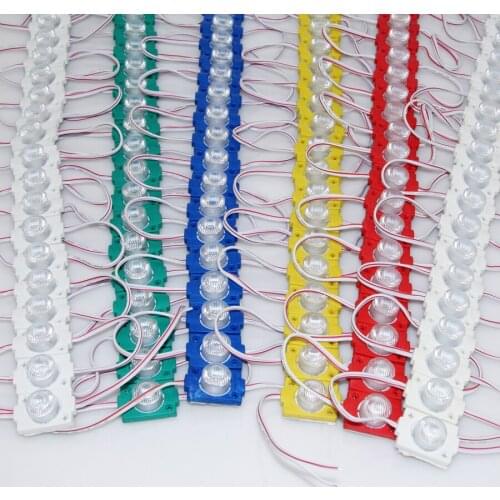 1000pcs/lot 2017 LED Module 3030 COB Lens Module Highlight Waterproof IP68 DC12V Led Advertising sign Backlight Channel Letters