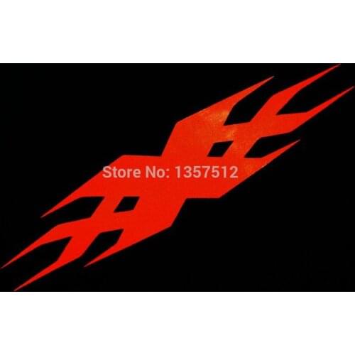 19cm x 3.8cm New Xxx Triple Sticker Car Window Bumper And All The Smooth Surface Vinyl Decal 13 Colors