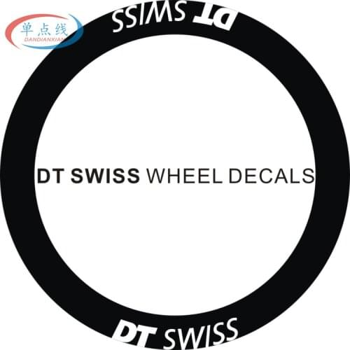 2wheels/set Road bike DT rim sticker bicycle wheel set stickers personalized decoration 700c racing cycling decals
