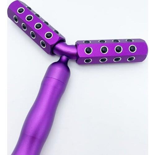 Germanium Face Roller Massager Facial Massager Wrinkle Remover Face Lift Tool Full Body Relaxation 360 Rotate Massage Roller Ge