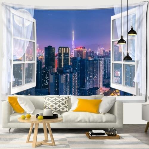 Beautiful Night Sky Wall Tapestry Home Decorations Wall Hanging Starry Night Tapestries For Living Room Bedroom