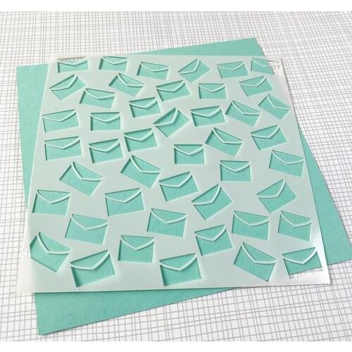Envelope Cutout Metal Cutting Diary Dies And Stamps Stencils For Scrapbooking Stamp Embossing Mold Diy Paper Cards Craft Cutting