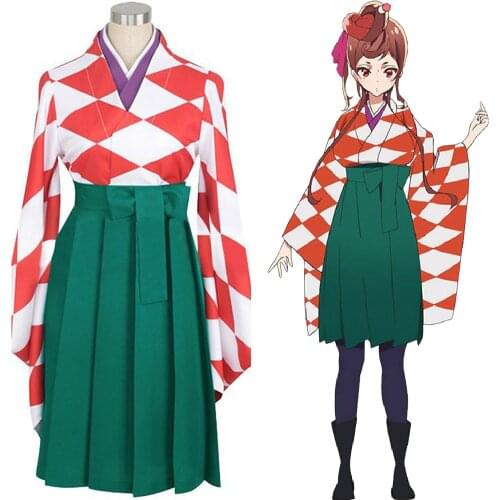 Zombie Land Saga Revenge-Yugiri Cosplay Costume Kimono Outfits Halloween Carnival Suit