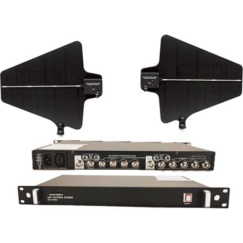 Hot Selling Antenna Distribution Wireless Microphone Antena Distributor 4 & 5 Channels Signal Amplifier