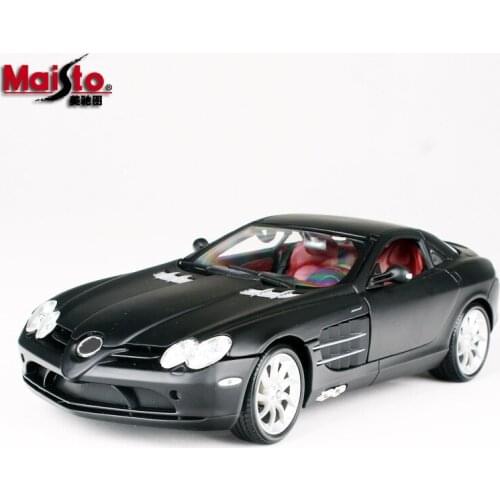 Maisto 1:18 Benz SLR Mclaren Alloy Diecast Car Model Toys Boy Simulation Collect Souvenir Gifts Display