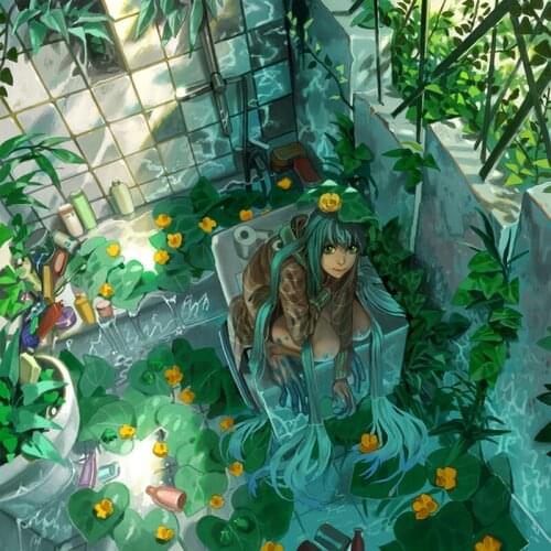 5D DIY Poured Glue Diamond Painting Kits Scalloped Edge Cute Froge Girl Unique Handcraft Gift Wall Decoration Soft Canvas Art