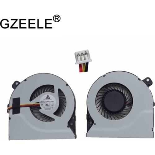 GZEELE new Laptop cpu cooling fan for ASUS K550D k550 X750DP K550DP K550R X750JB X550DP X550Z Processor replace Radiator