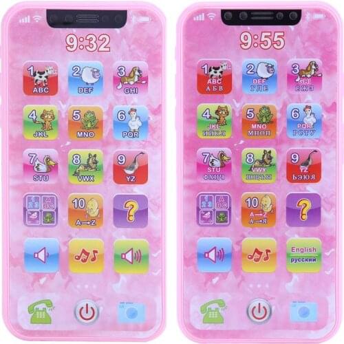 Kids Mobile Phone Toy Infant Toddler Developmental Toy Plastic Musical Cellphone Early Simulation Musical Educational Toy Gift