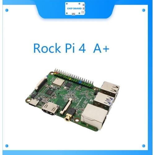 ROCK Pi 4 high-speed version OP1 cost-effective onboard eMMC RK3399 development board A+ compatible with Raspberry Pi