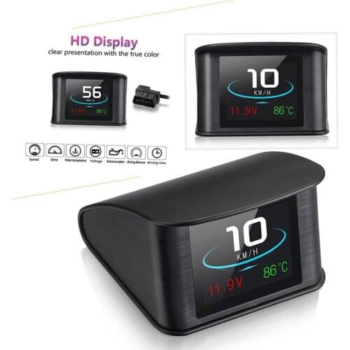 Smart Digital OBDII/EUOBD OBDII Diagnostic Tool Automobile On-board Computer P10 Car HUD Head Up Display