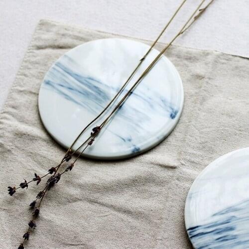 Table decoration Insulation mat water coasters coaster round retro creative