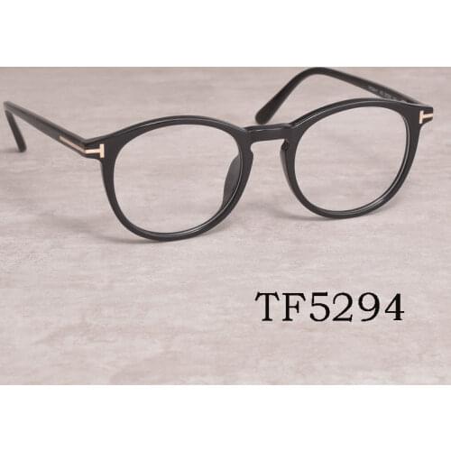 Vintage Tom For Man Women Prescription Eyeglasses Frames Forde Acetate men Reading Myopia Optical Glasses TF5294