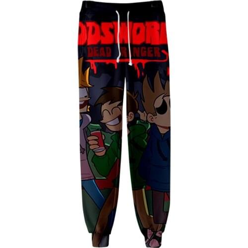 WAWNI Eddsworld Leggings Sweatpants 3D Print Pants Polyester Long Pants Harajuku Streetwear Trousers Popular New Hip Hop Pants
