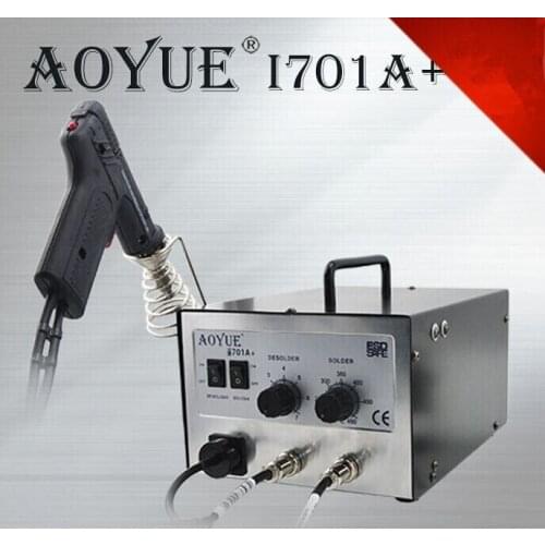 1pcs AOYUEI701A+ ESD repairing system BGA Desoldering Station Solder Sucker+ Soldering station 2 in1