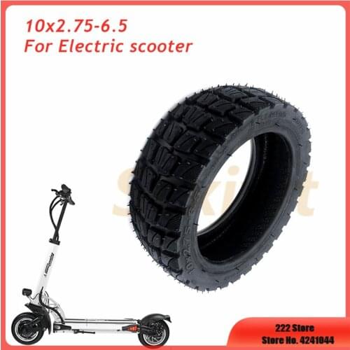 10Inch Explosion-proof Tyre 10x2.75-6.5 Thickened Tubeless Tire for FLJ SK1 Speedway 5 Dualtron 3 Electric Scooter Self Balance